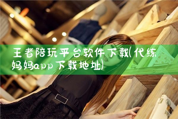 王者陪玩平台软件下载