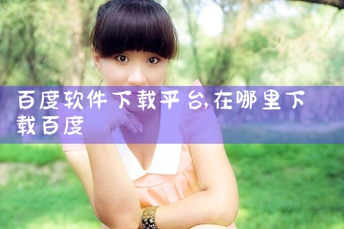 百度软件下载平台